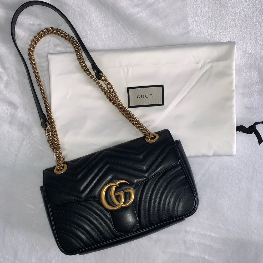 GG Marmont Small Matelasse Bag